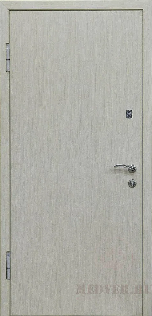Дверь ламинированная финская с четвертью серая глухая