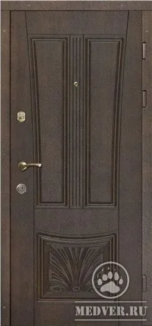 Утепленная дверь в квартиру-38