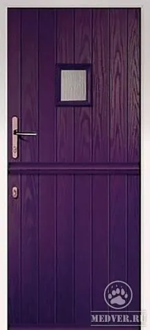 Металлическая дверь из массива сосны-153