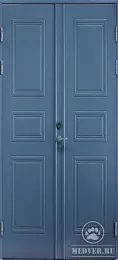 Синяя входная дверь - 7