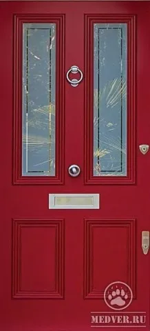 Металлическая дверь из массива сосны-178
