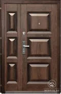 Двухстворчатая дверь в квартиру-123