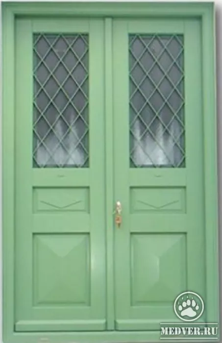 Дверь в тамбур частного дома-81