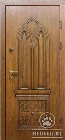 Утепленная дверь в квартиру-35