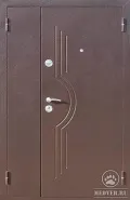 Двухстворчатая дверь в квартиру-126