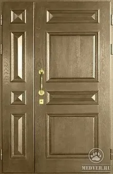 Двухстворчатая дверь в квартиру-114
