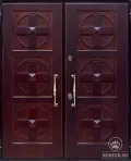 Двустворчатая дверь в квартиру-64