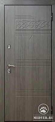 Современная дверь в квартиру-29