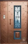 Двухстворчатая дверь в квартиру-90
